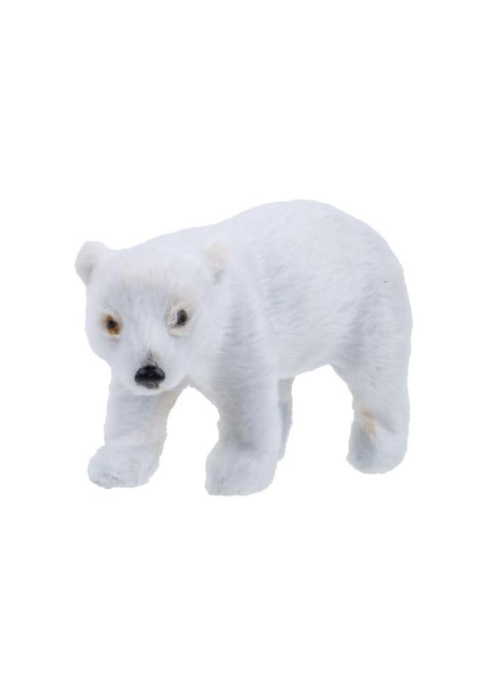 DAISO Winter Animal Figurine - Polar Bear White